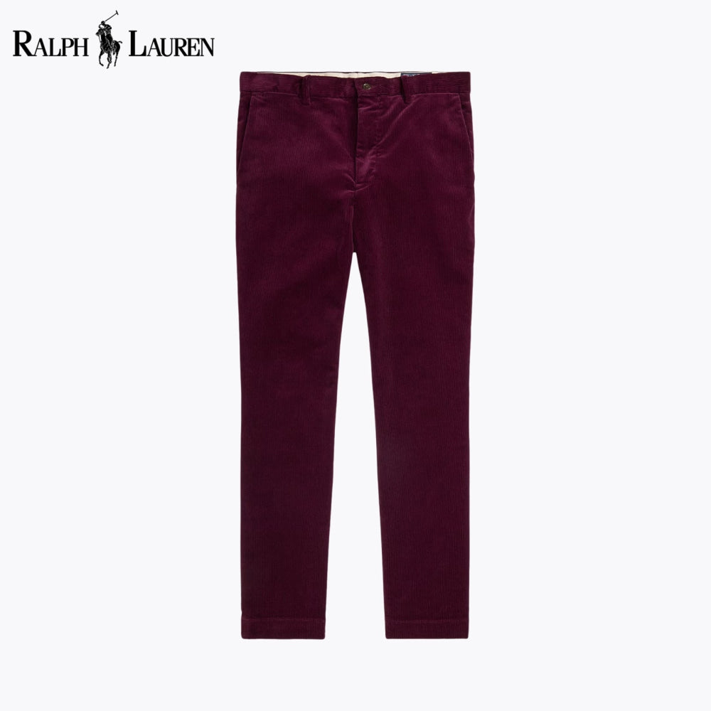 RL Andover Slim Fit Stretch Corduroy Pant Ruby / 28 RL Andover Slim Fit Stretch Corduroy Pant