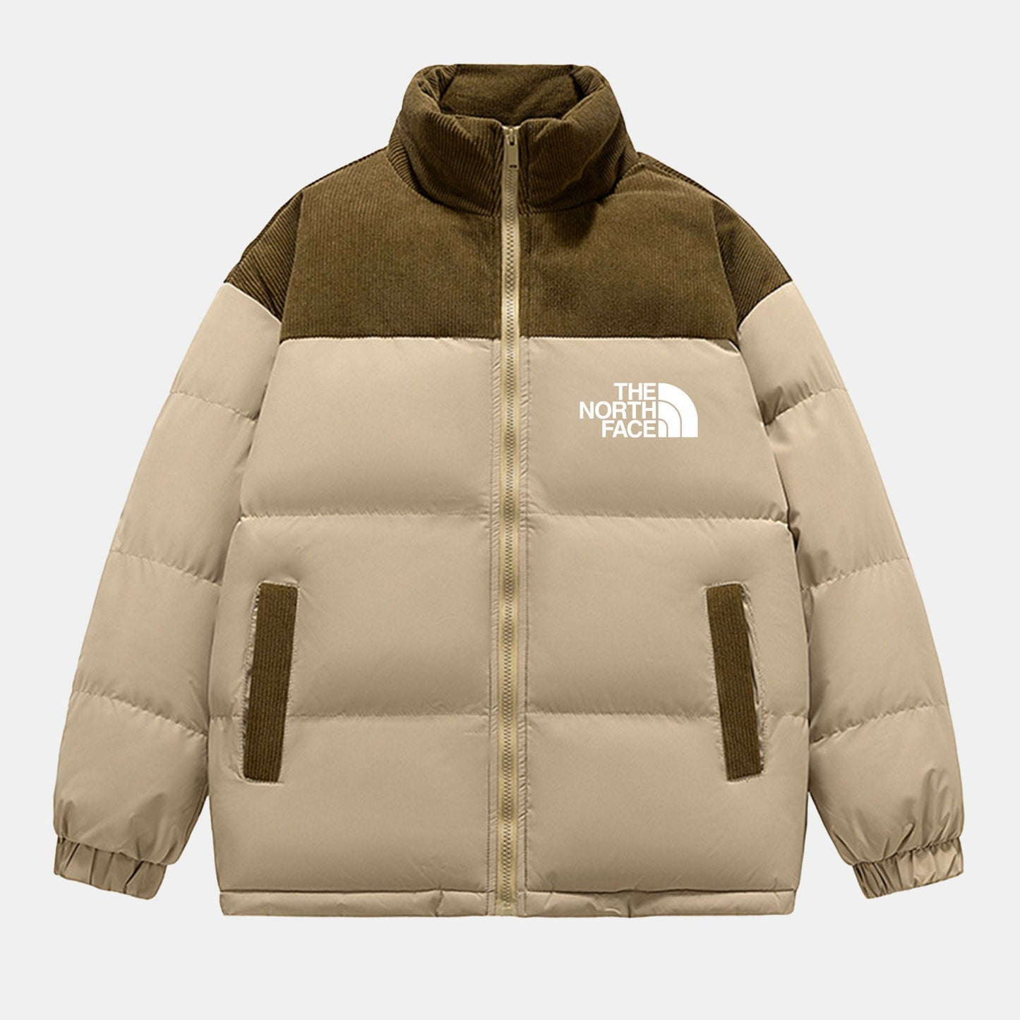 TNF Nuptse Insulated Down Puffer Jacket Beige Panda / S TNF Nuptse Insulated Down Puffer Jacket