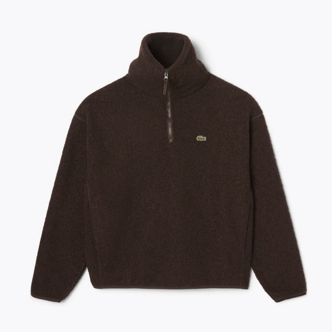 LC High Zipped Neck Polar Fleece Sweatshirt