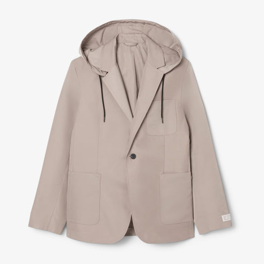 LC Twill Blazer with Hood