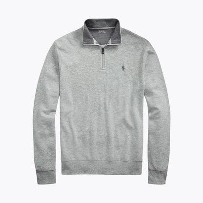 RL Luxury Jersey Quarter-Zip Pullover