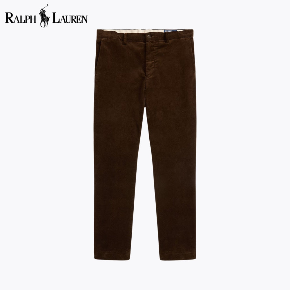 RL Andover Slim Fit Stretch Corduroy Pant Cooper Brown / 28 RL Andover Slim Fit Stretch Corduroy Pant