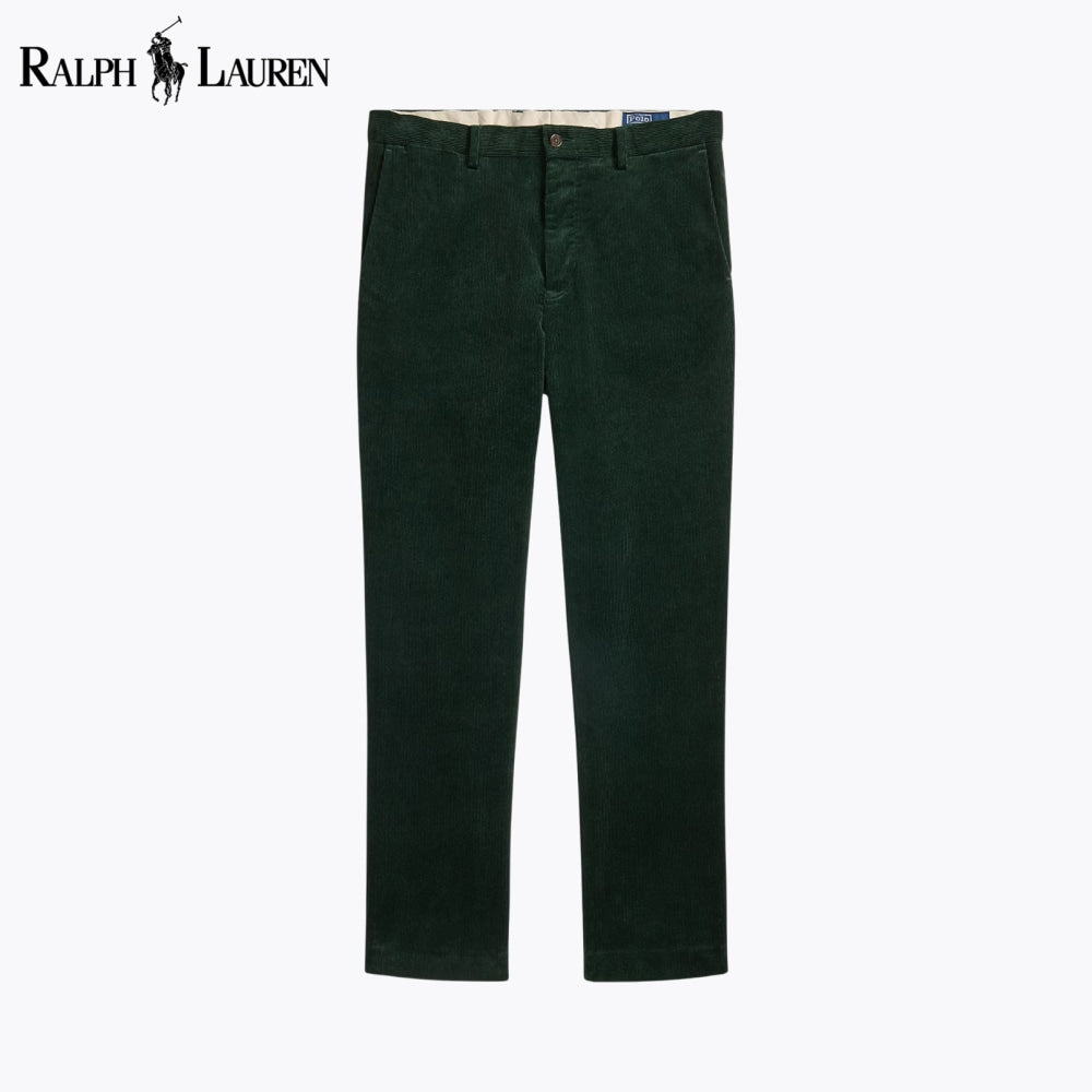 RL Andover Slim Fit Stretch Corduroy Pant Green / 28 RL Andover Slim Fit Stretch Corduroy Pant