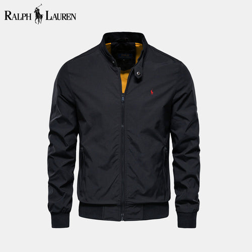 RL Bomber Classic Bomber Jacket Black / S RL Bomber Classic Bomber Jacket