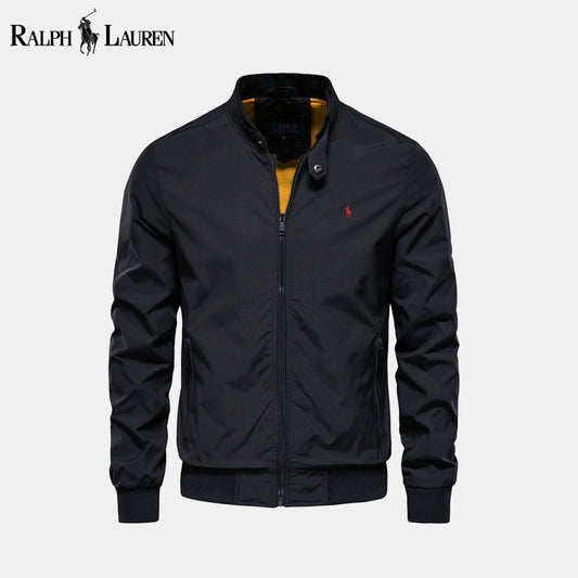 RL Bomber Classic Bomber Jacket Black / S RL Bomber Classic Bomber Jacket