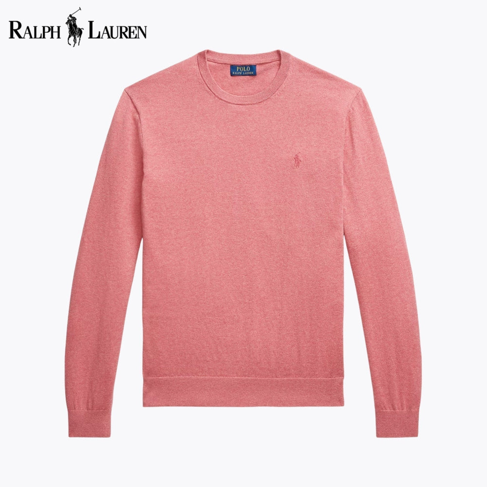 RL Cotton-Cashmere Crewneck Jumper Strawberry Gelato / S RL Cotton-Cashmere Crewneck Jumper