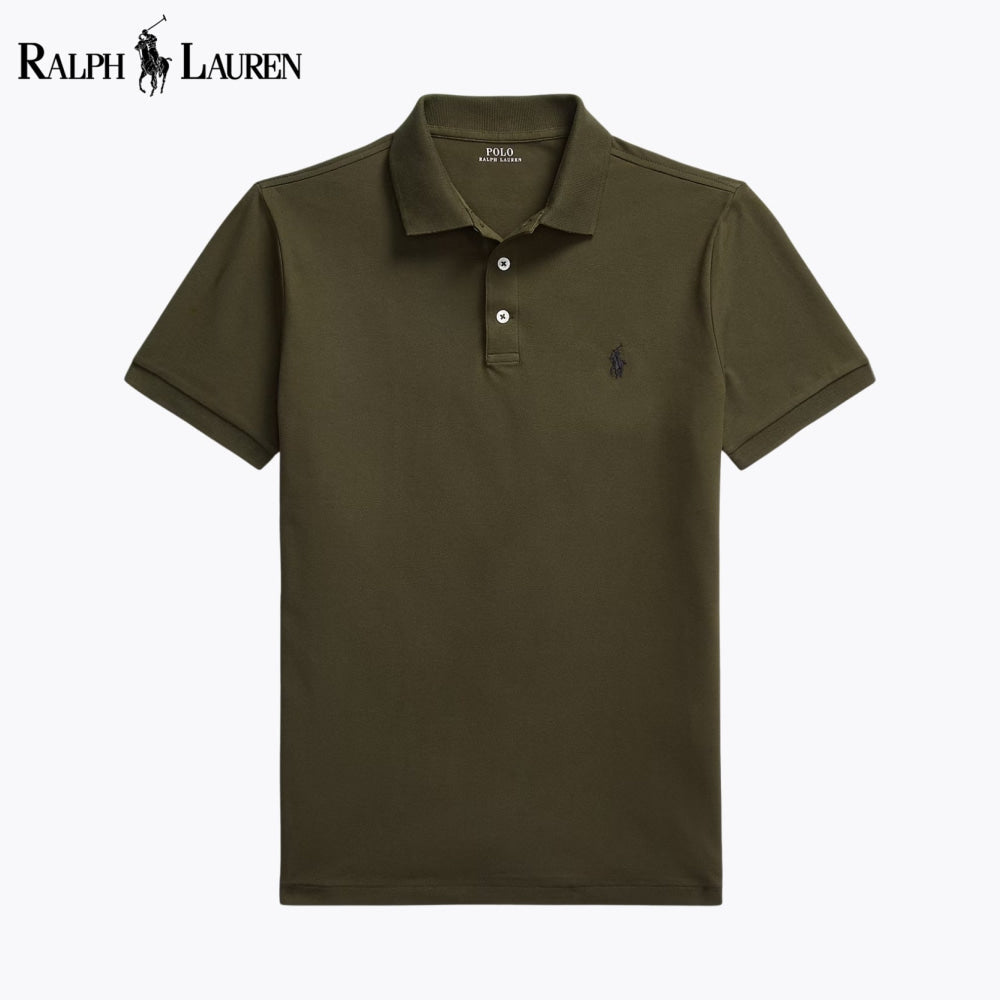 RL Custom Slim Fit Stretch Mesh Polo Shirt RL Custom Slim Fit Stretch Mesh Polo Shirt