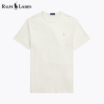 RL Jersey Crewneck T-Shirt Cream / S RL Jersey Crewneck T-Shirt