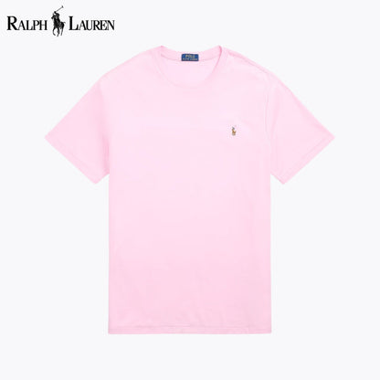 RL Soft Cotton Crewneck T-Shirt Pink / S RL Soft Cotton Crewneck T-Shirt
