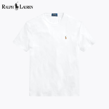 RL Soft Cotton Crewneck T-Shirt White / S RL Soft Cotton Crewneck T-Shirt