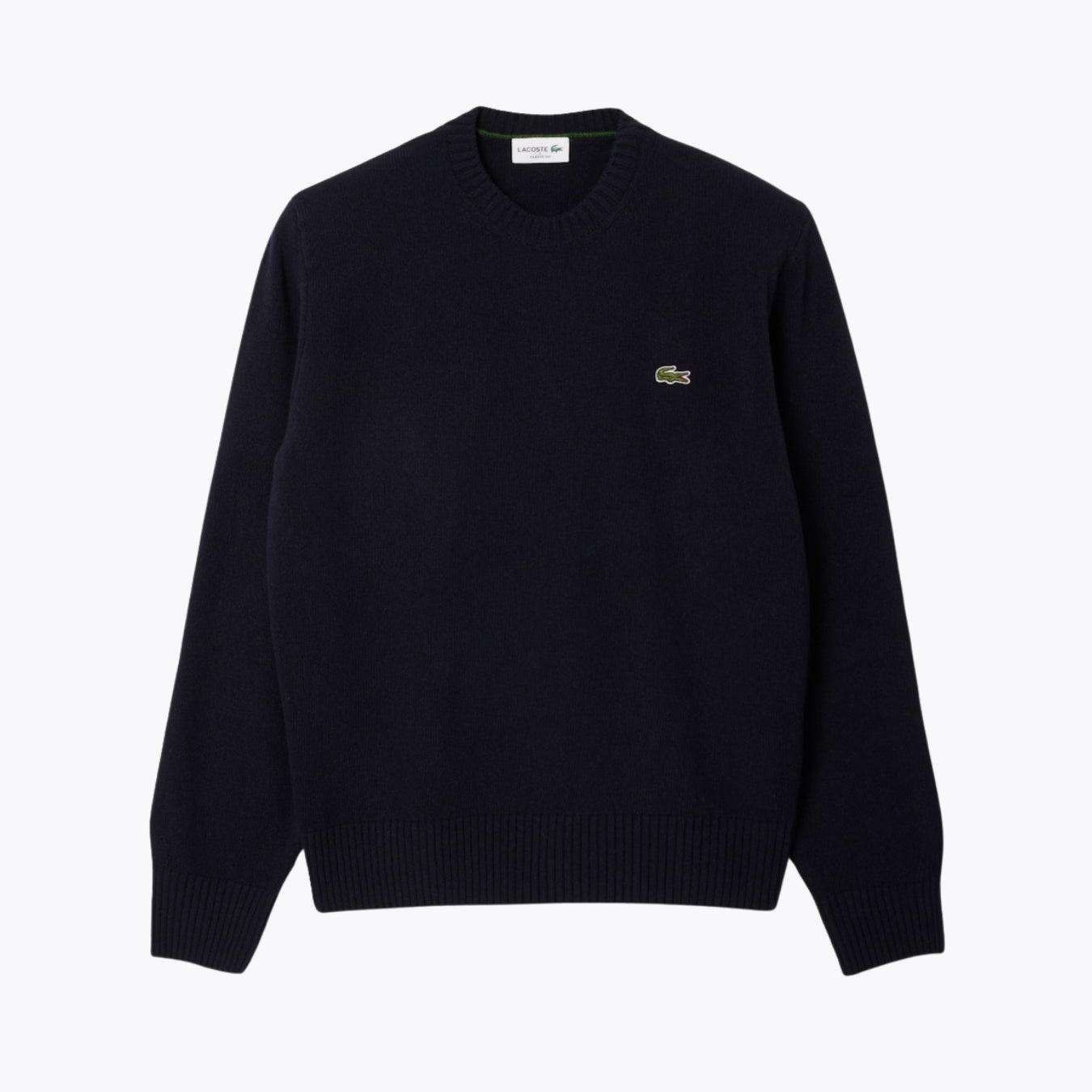 LC Carded Wool Crew Neck Sweater