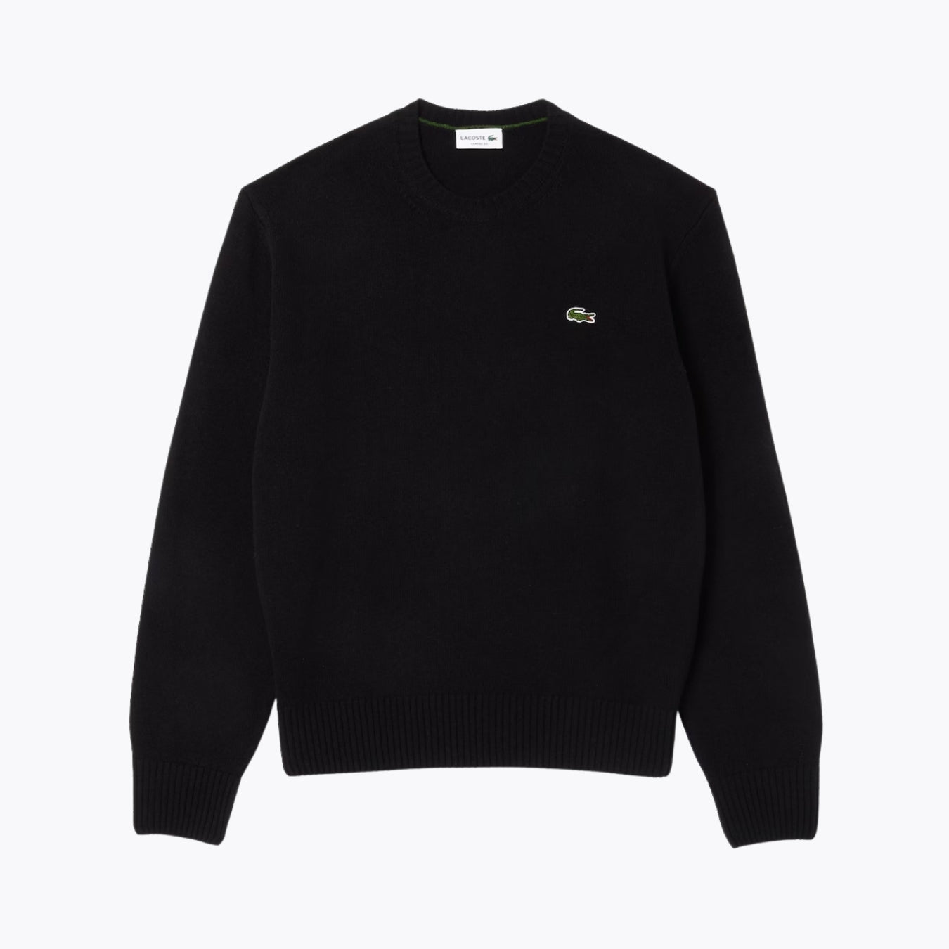 LC Carded Wool Crew Neck Sweater