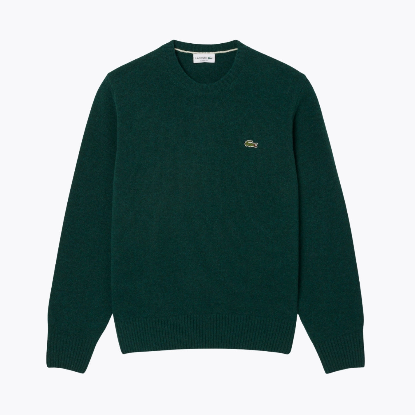 LC Carded Wool Crew Neck Sweater